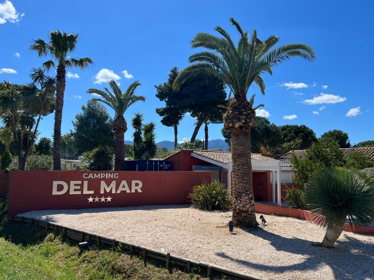 Camping Del Mar 10, Mobil Home Petit Paradis, 6 Personnes, Bord De Mer, Camping Del Mar Village Аржель-сюр-Мер Экстерьер фото