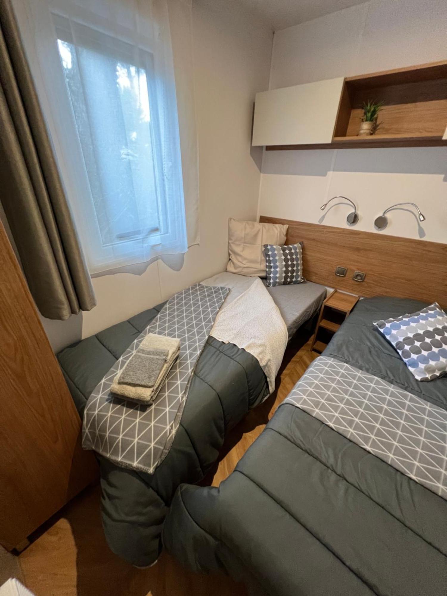 Camping Del Mar 10, Mobil Home Petit Paradis, 6 Personnes, Bord De Mer, Camping Del Mar Village Аржель-сюр-Мер Экстерьер фото